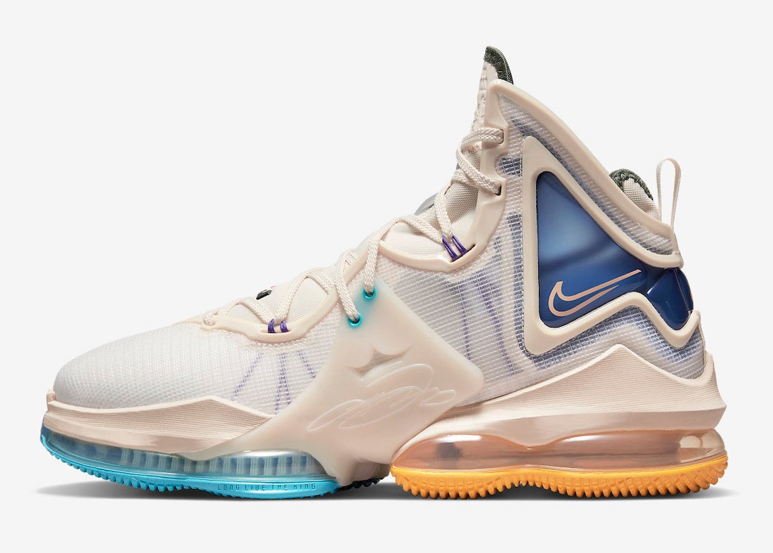 Nike LeBron 19 Cream DC9341-200 Release Date Info