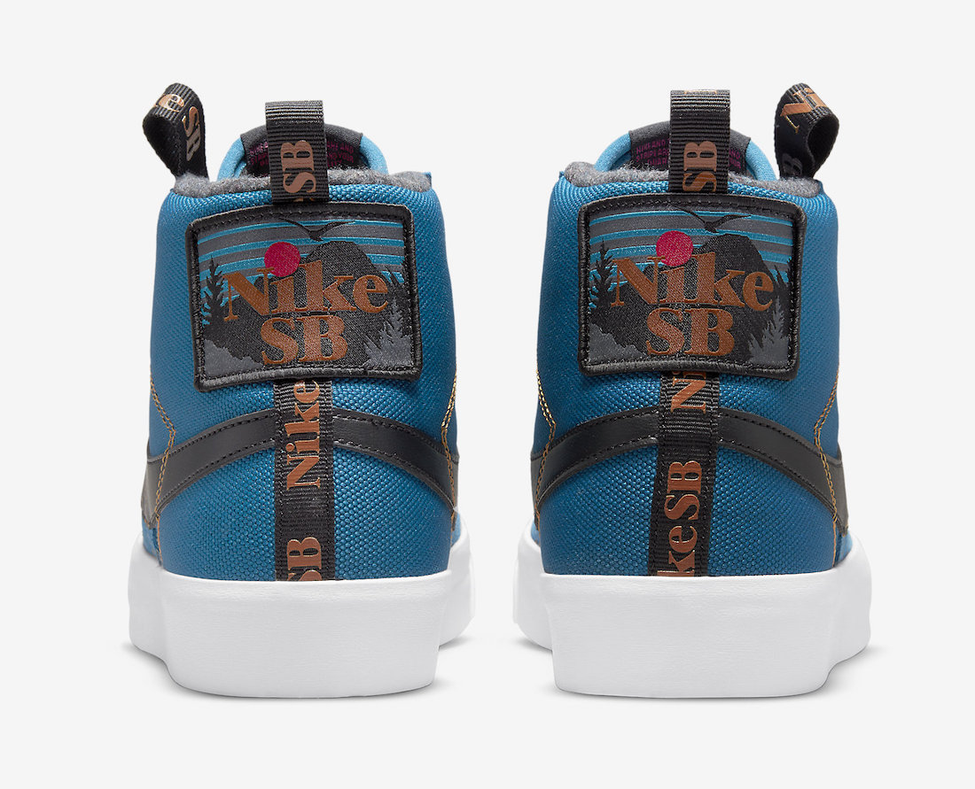 Nike SB Blazer Mid Acclimate Blue DC8903-400 Release Date Info