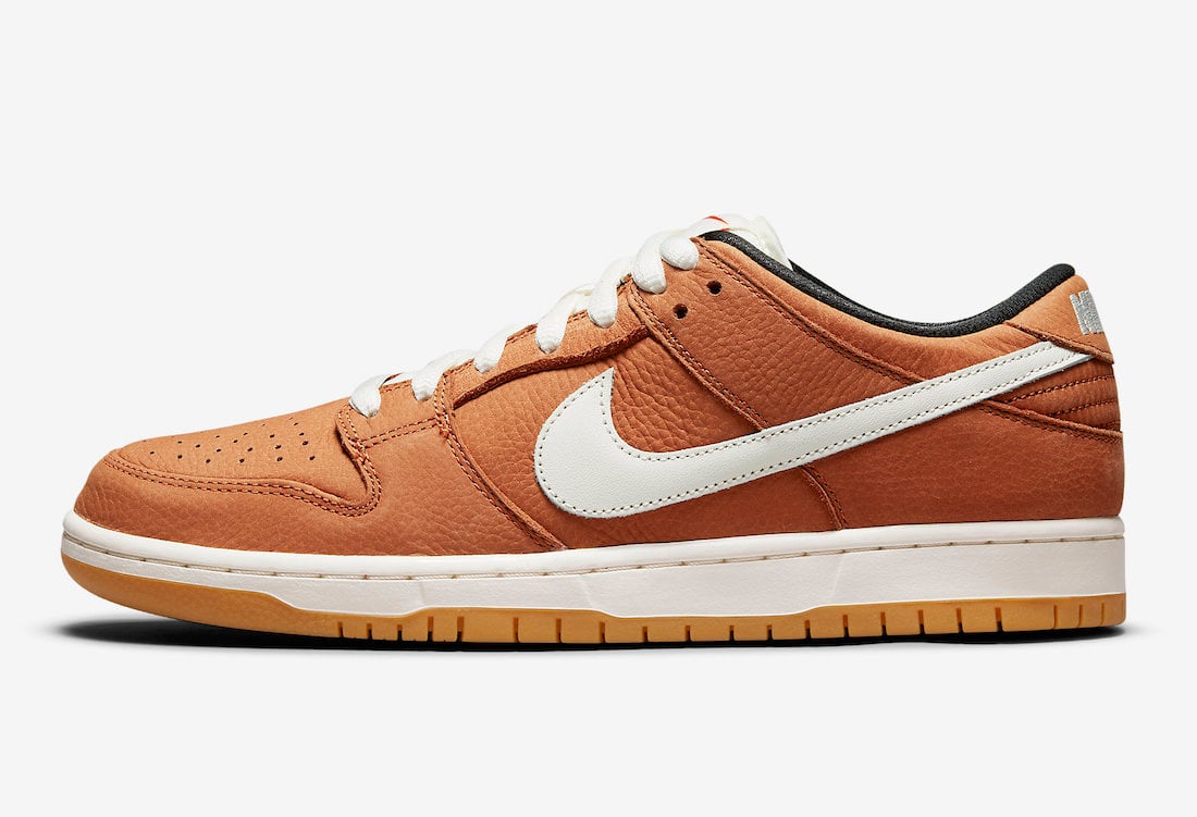 Nike SB Dunk Low Dark Russet Sail DH1319-200 Release Date Info