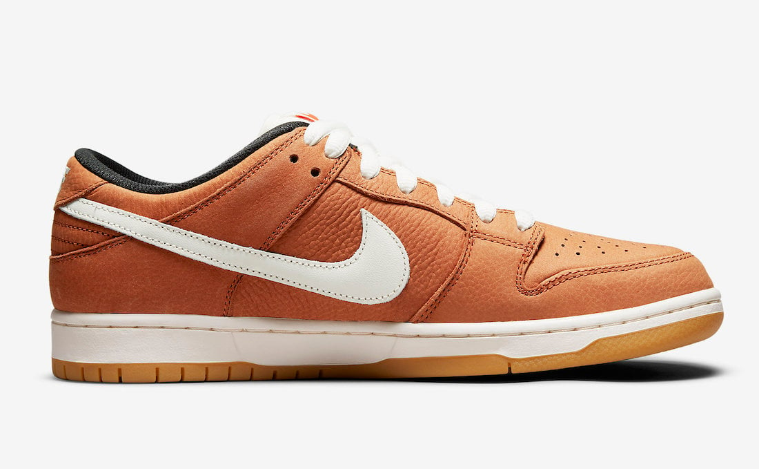 nike sb dunk low dark russet sail dh1319 200 release date info 2