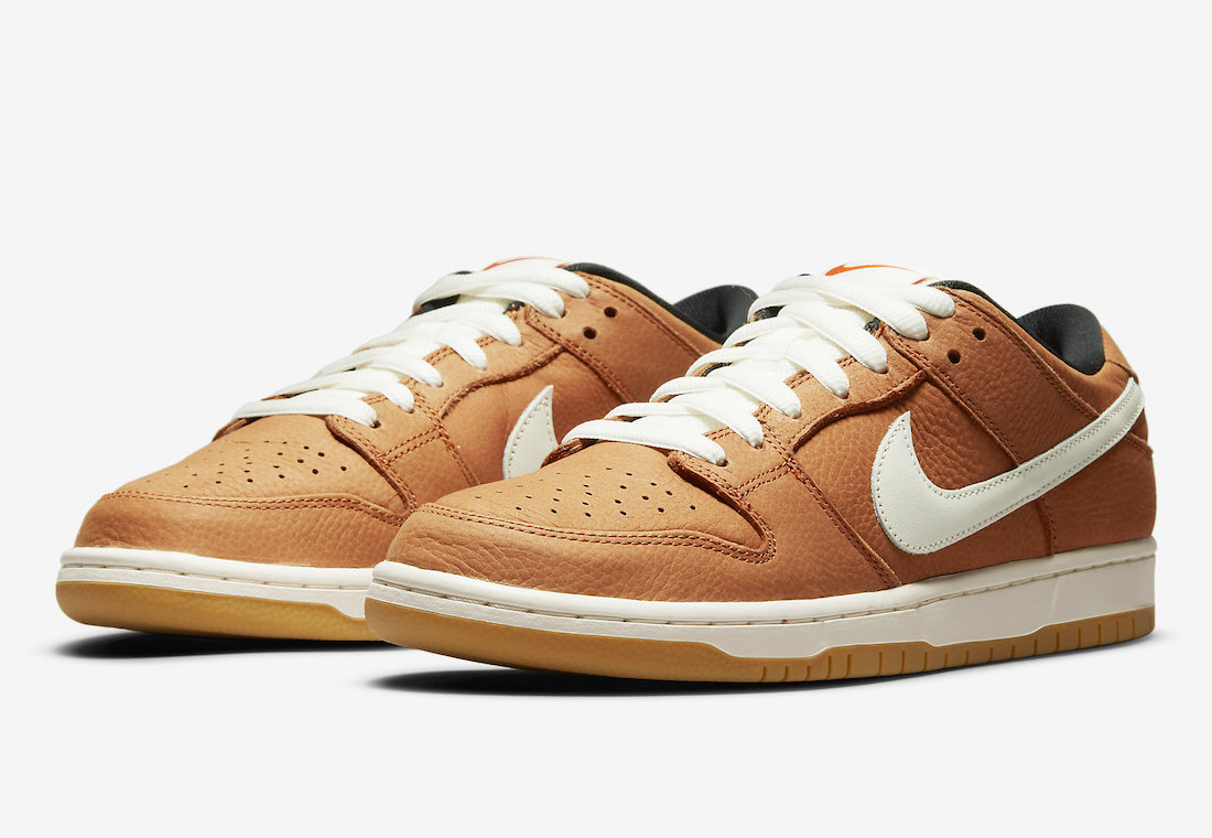 Nike SB Dunk Low Dark Russet Sail DH1319-200 Release Date Info