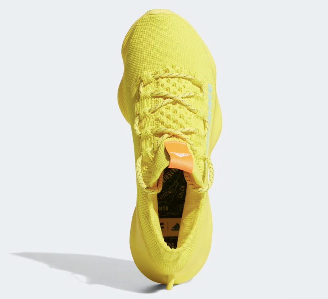 Pharrell adidas Humanrace Sichona Shock Yellow GW4881 Release Date Info