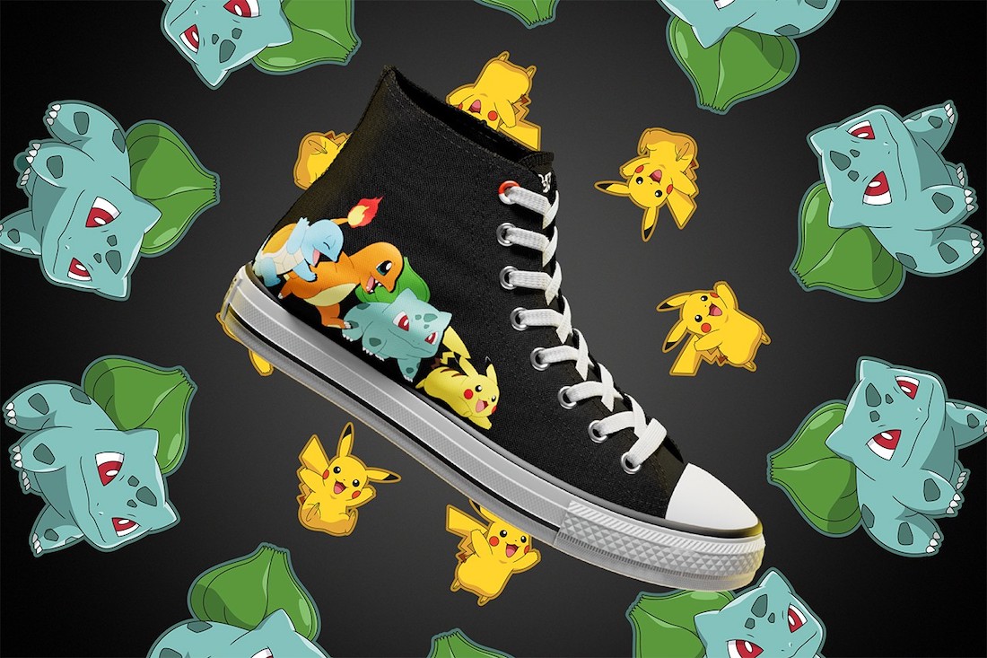 Pokemon Converse Chuck Taylor Collection Release Date Info