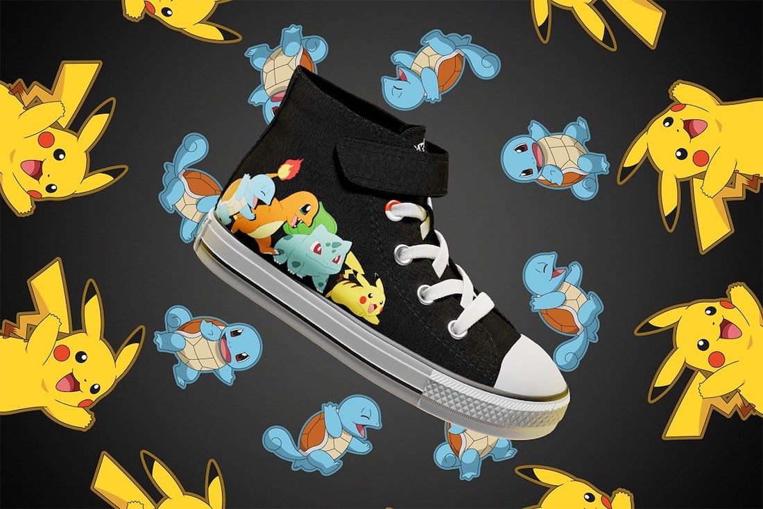 Pokemon Converse Chuck Taylor Collection Release Date Info