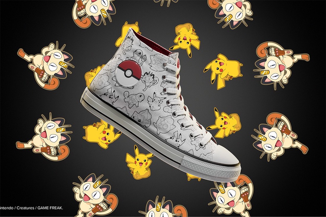 Pokemon Converse Chuck Taylor Collection Release Date Info