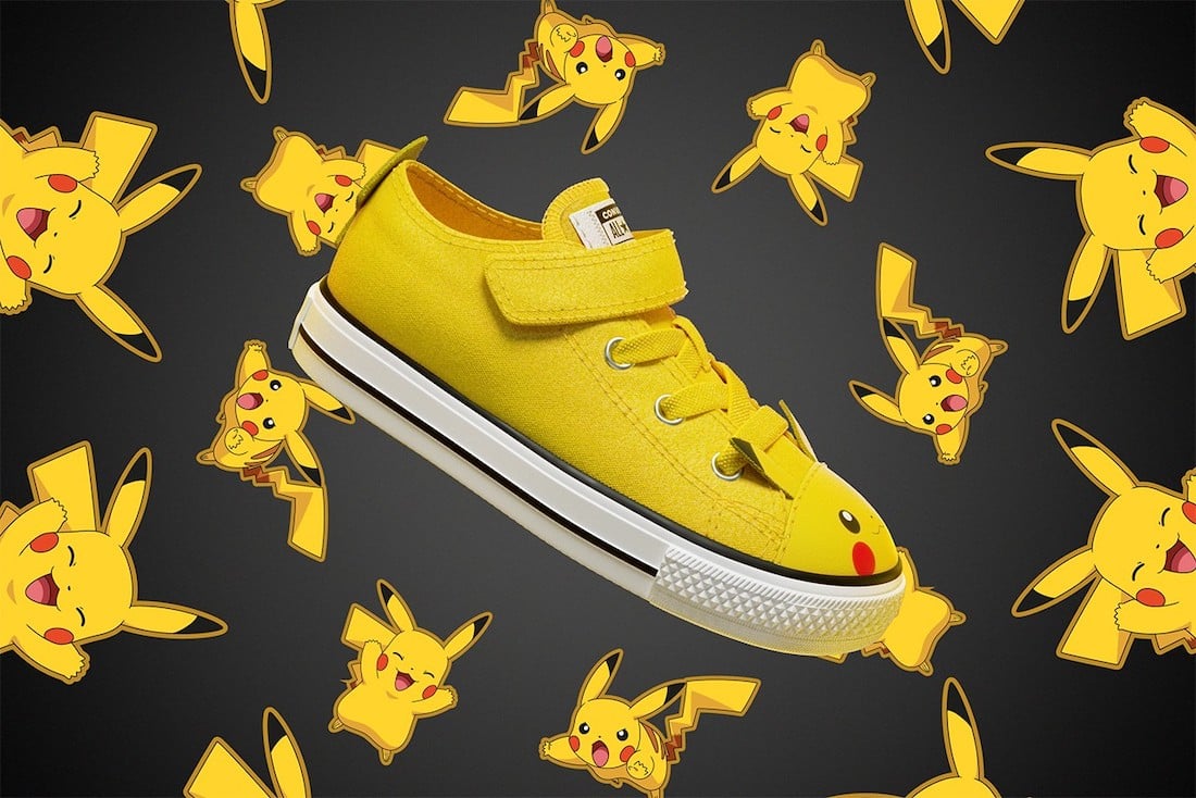 Pokemon Converse Chuck Taylor Collection Release Date Info