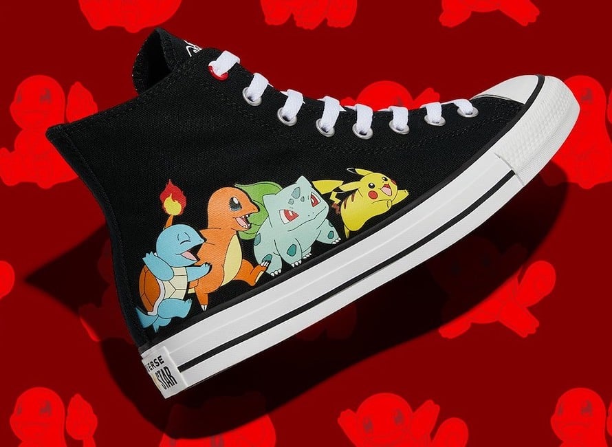 Pokémon x Converse 25th Anniversary Collection Releases Today