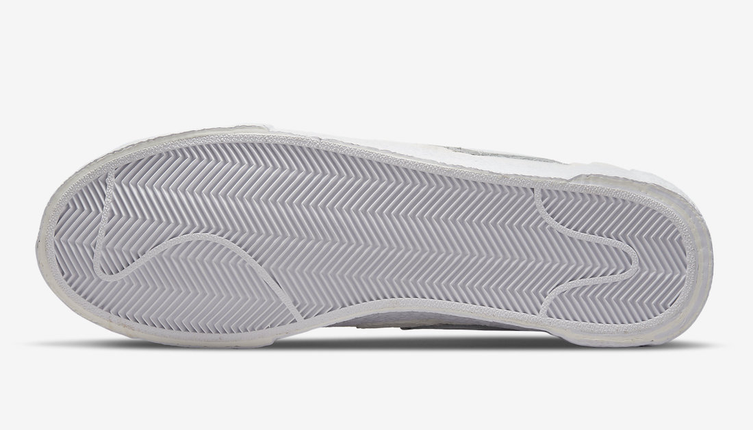 Sacai x Nike Blazer Low White Patent DM6443-100 Release Date