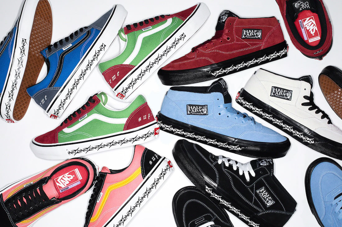 Supreme Dropping New Vans Collection