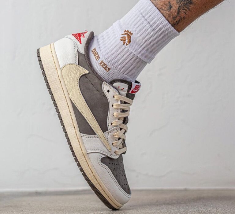 Travis Scott x Air Jordan 1 Low Reverse Mocha 2022 DM7866-162 Release Date Info | SneakerFiles
