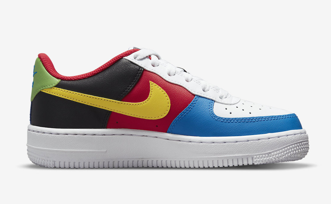 UNO Nike Air Force 1 GS DO6634-100 Release Date Info