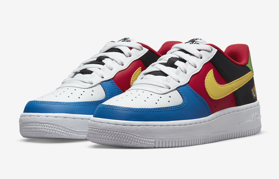 UNO Nike Air Force 1 GS DO6634-100 Release Date Info