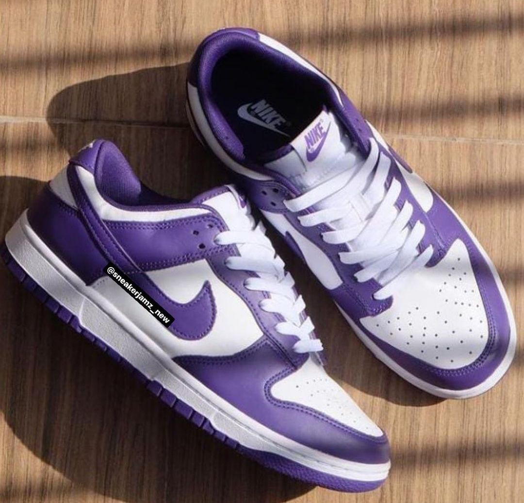 2022 Nike Dunk Low Court Purple DD1391-104 Release Date
