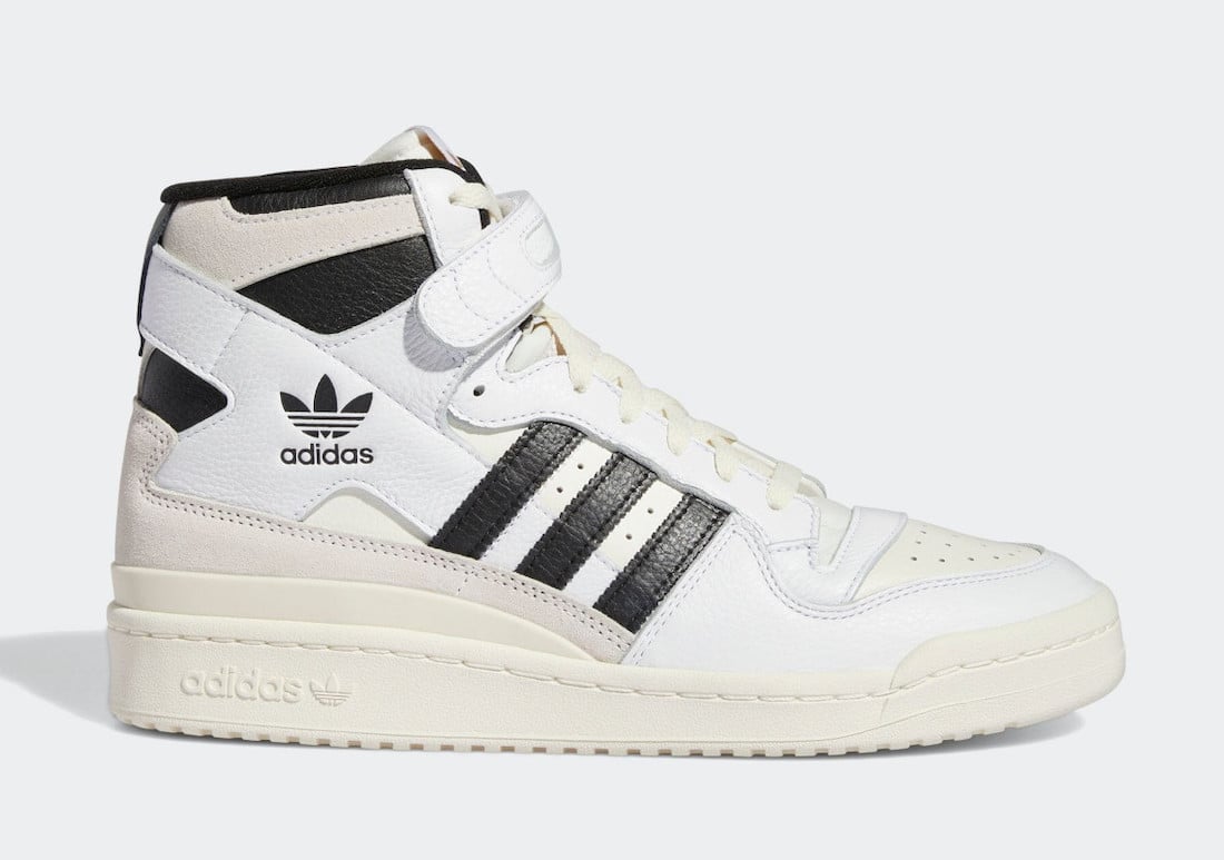 adidas Forum 84 High Dropping in White and Black