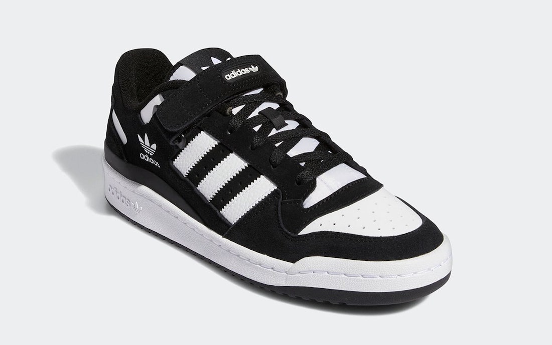 adidas Forum Low Black White GW0695 Release Date Info