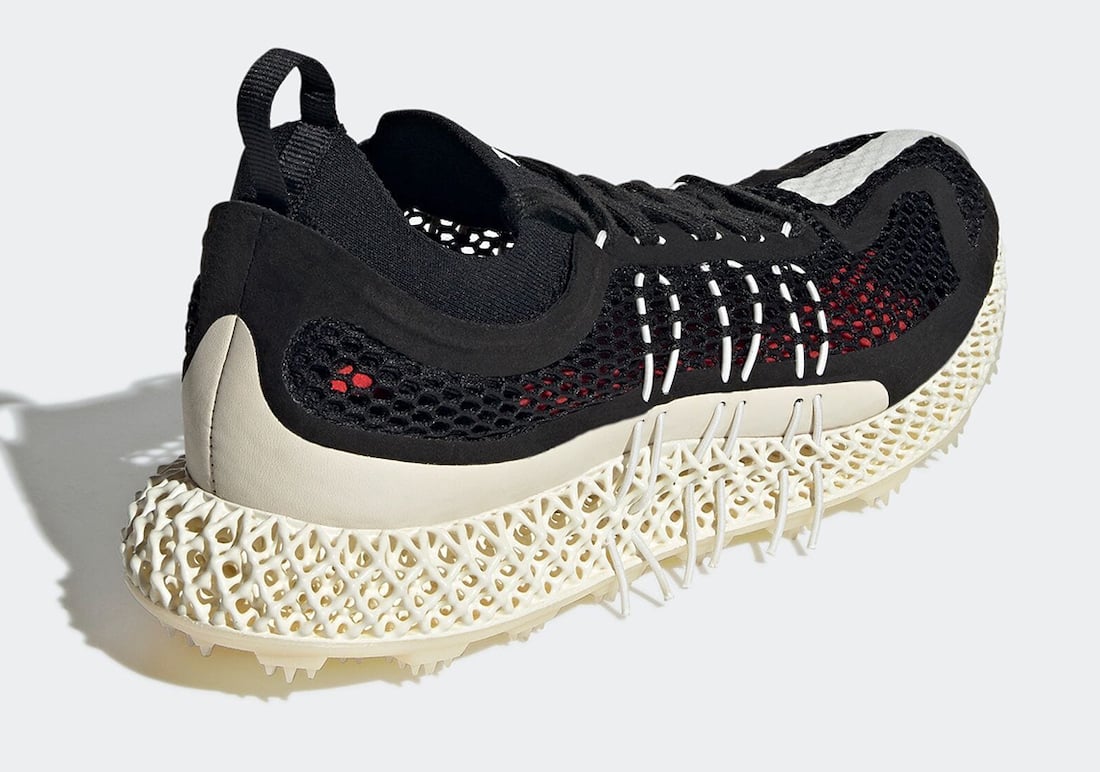 adidas Y-3 Runner 4D Halo Black White GX1091 Release Date Info