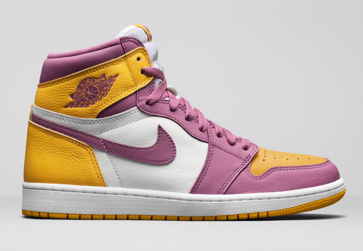 Air Jordan 1 Brotherhood University Gold Bordeaux 555088-706 Release Date