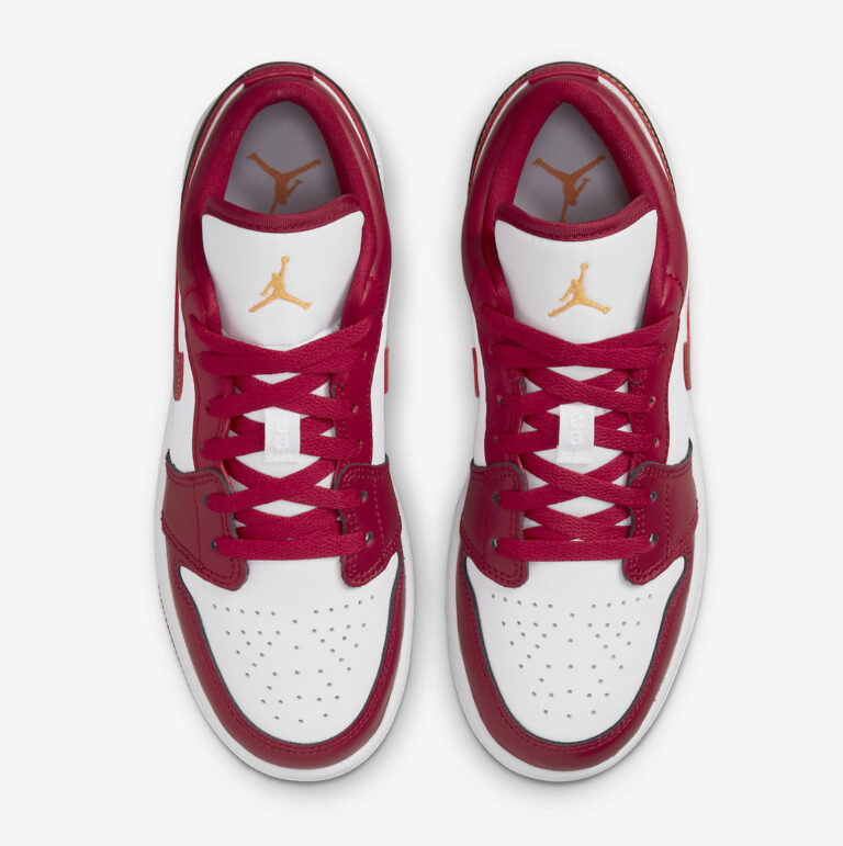 Air Jordan 1 Low Cardinal Red 553558-607 Release Date Info | SneakerFiles