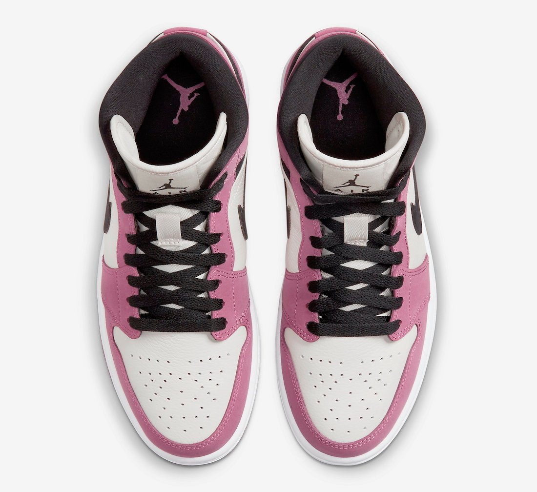 Air Jordan 1 Mid Berry Pink DC7267-500 Release Date Info