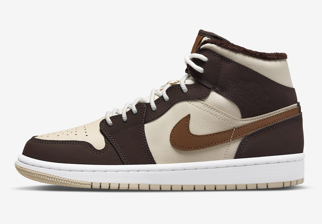 Air Jordan 1 Mid Brown Fur DO6699-200 Release Date Info