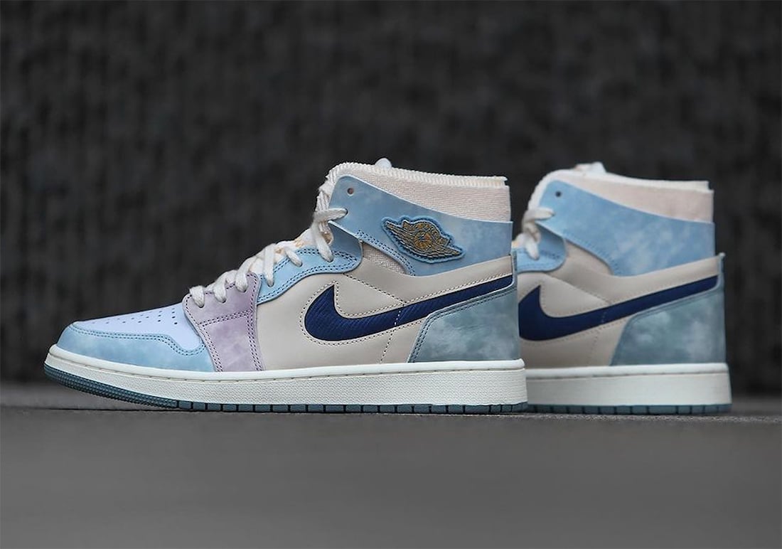 Air Jordan 1 Zoom CMFT Washed Blue Release Date Info