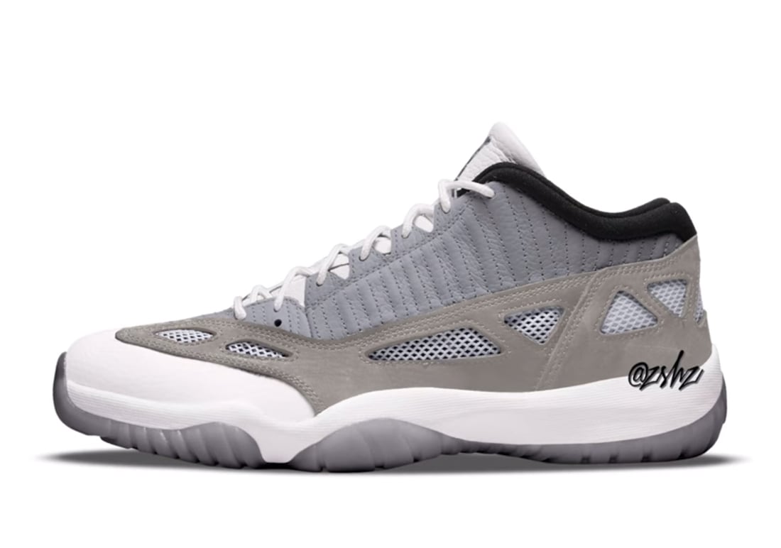 Air Jordan 11 Low IE Grey White Release Date