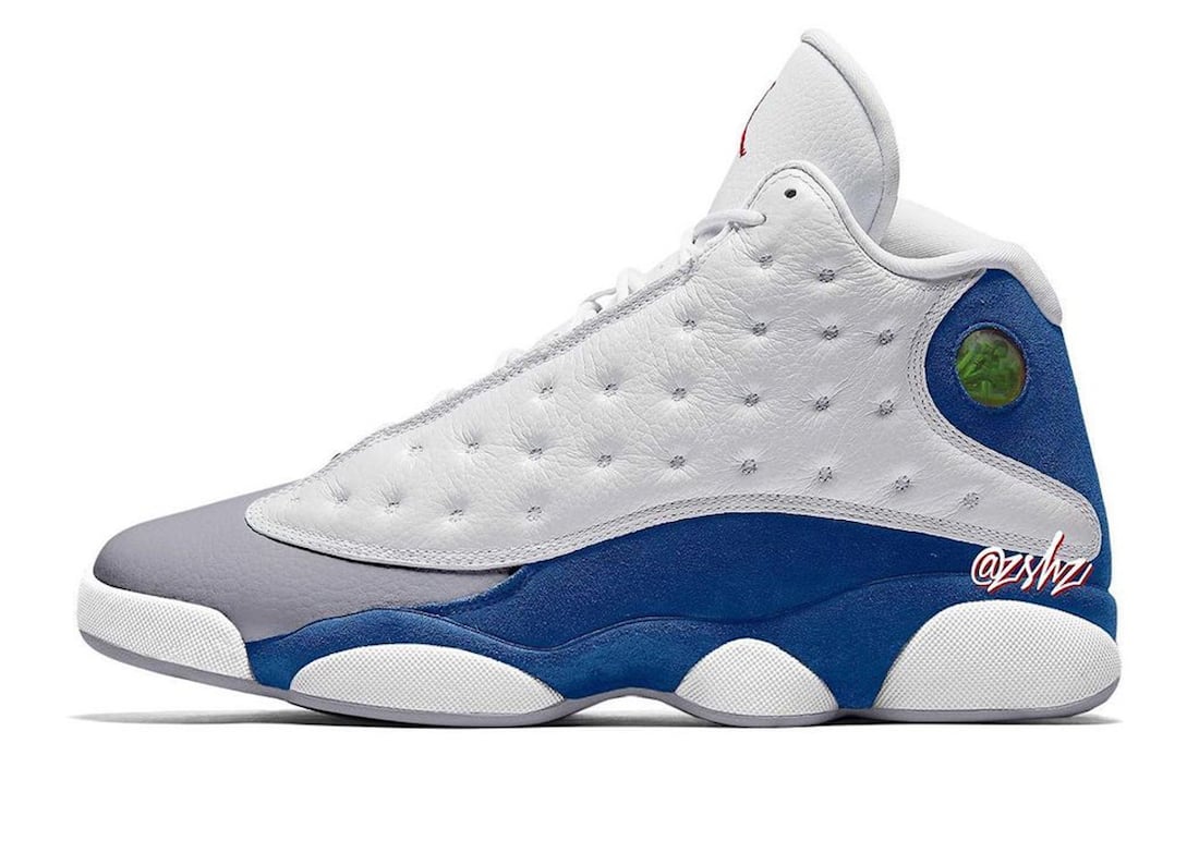 Air Jordan 13 White French Blue Release Date