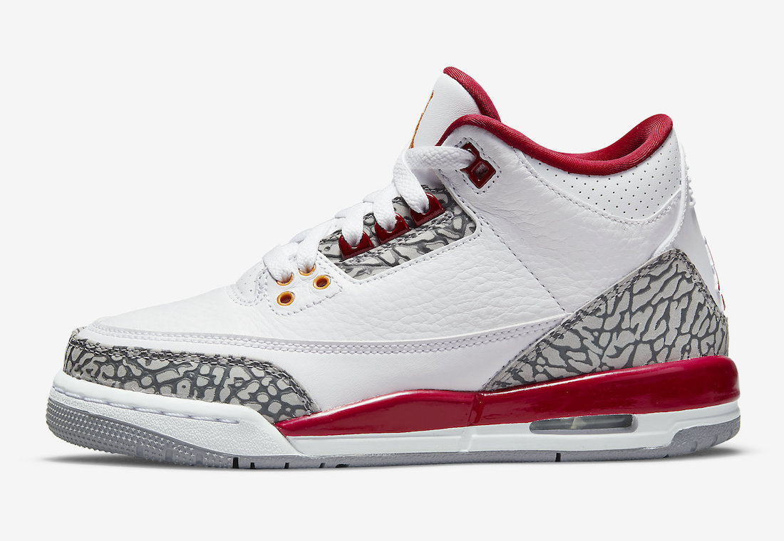 Air Jordan 3 Cardinal Red 398614-126 Release Date
