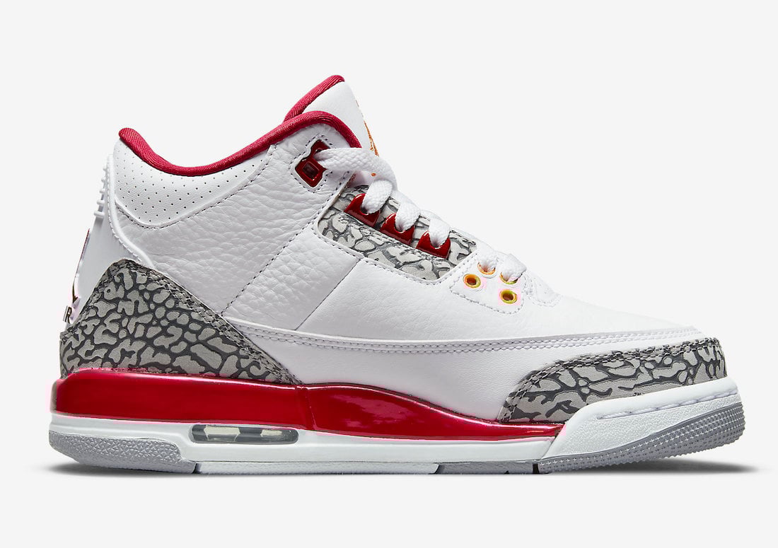 Air Jordan 3 Cardinal Red 398614-126 Release Date