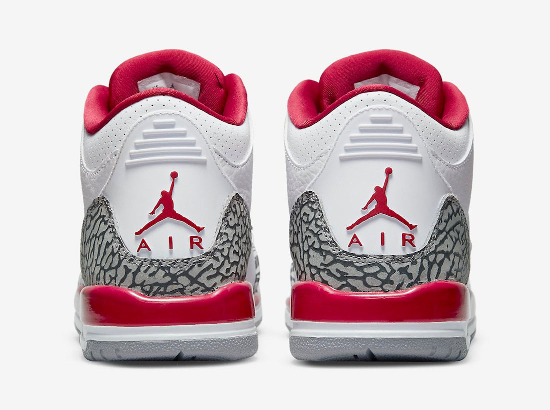 Air Jordan 3 Cardinal Red 398614-126 Release Date