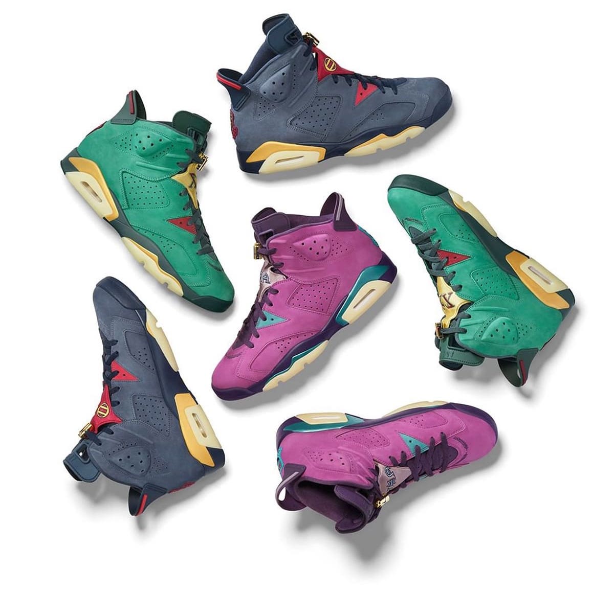 Air Jordan 6 Fraternity 2021 PE Collection