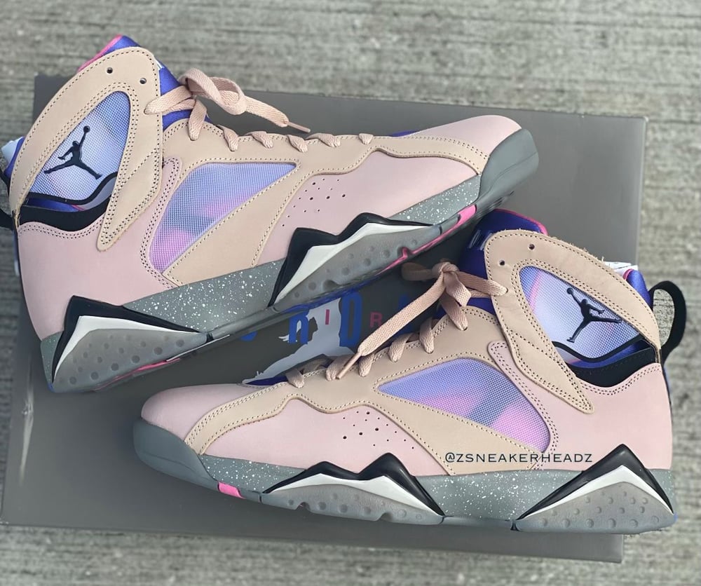 Air Jordan 7 Sapphire Shimmer DJ2636-204 Release Date