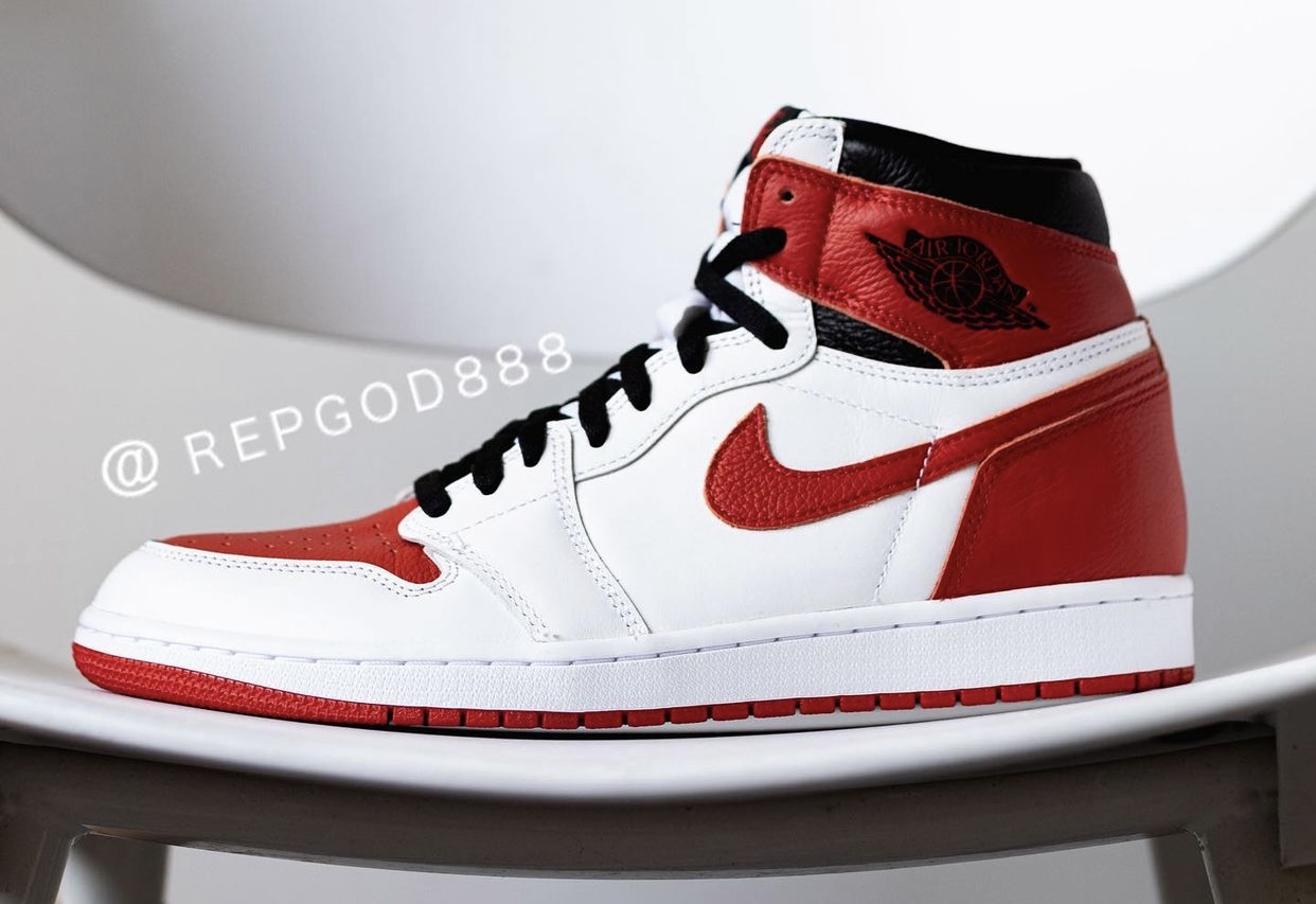 Heritage Air Jordan 1 High 555088-161 Release Info Price