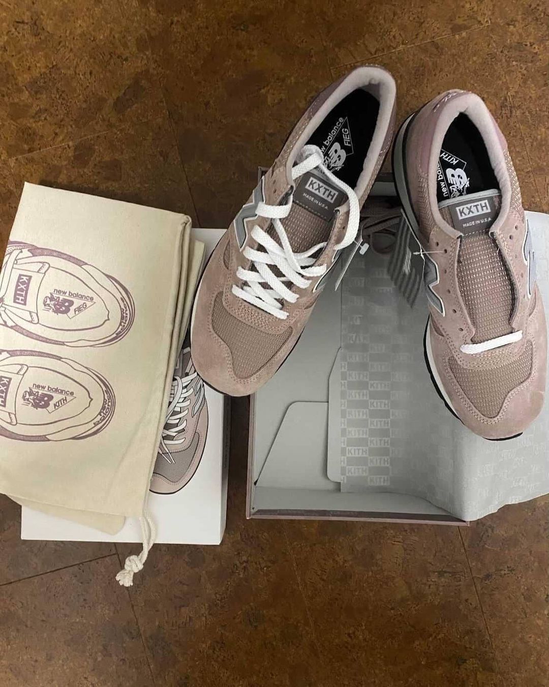 Kith New Balance 990v1 Dusty Rose M990KT1 Release Date Info