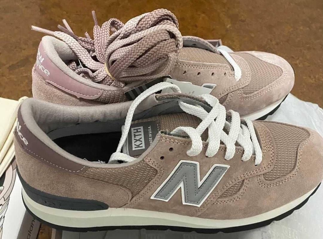 Kith x New Balance 990v1 ‘Dusty Rose’ Releasing in 2022
