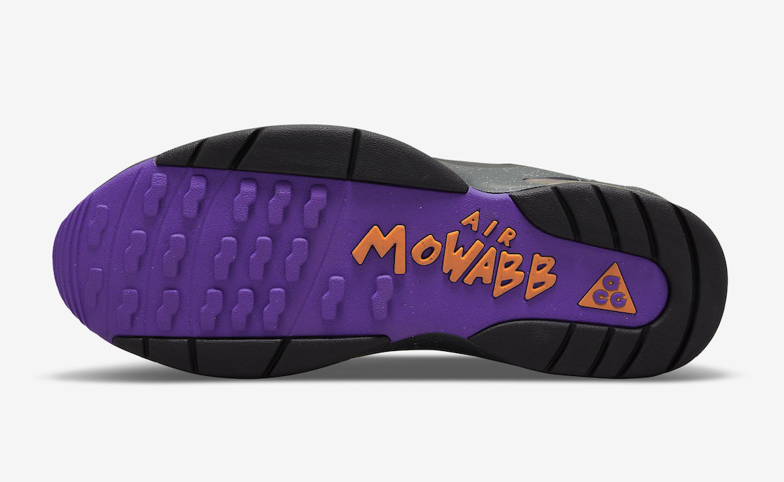 Nike ACG Air Mowabb Trail End Brown Pitch Prism Violet DC9554-201 Release Date Info