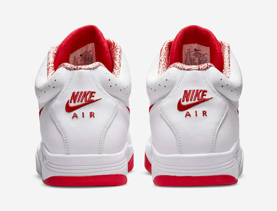 Nike Air Flight Lite Mid Scottie Pippen White University Red DJ2518-101 Release Date Info