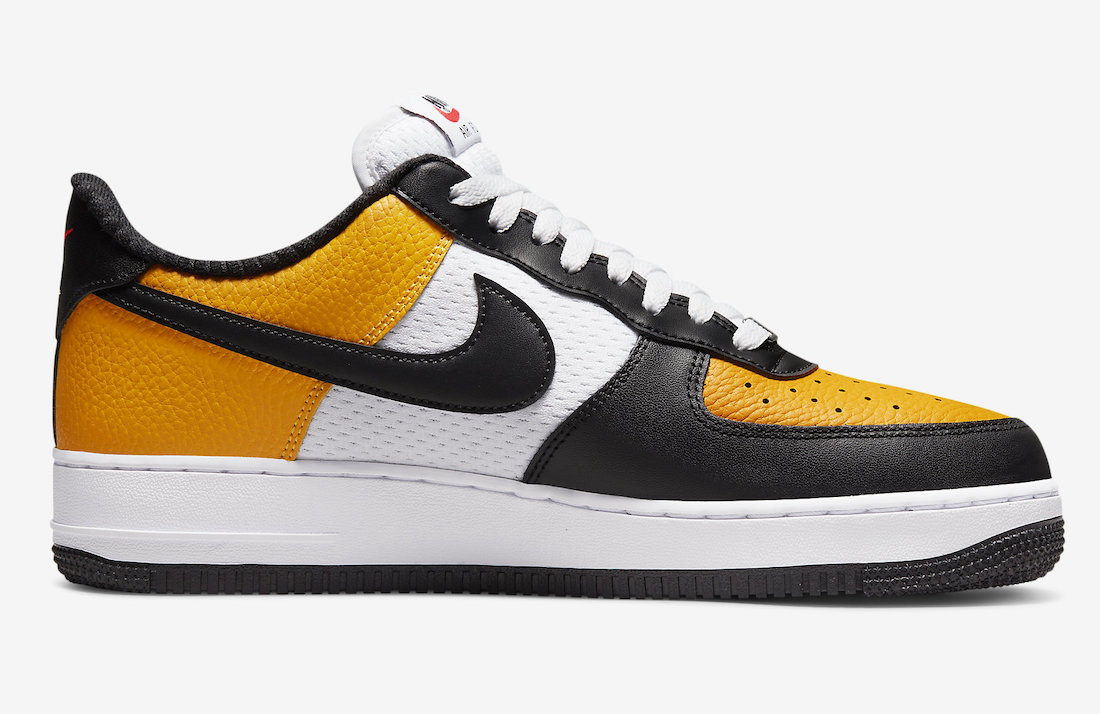 Nike Air Force 1 Black University Gold DQ7775-700 Release Date