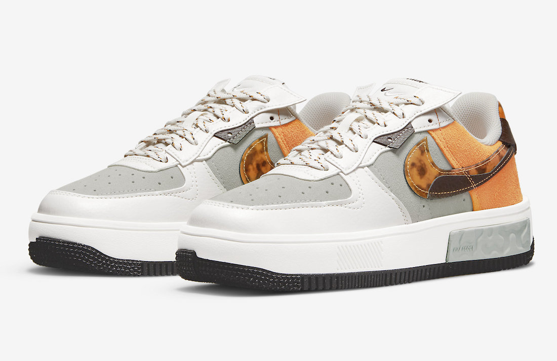 Nike Air Force 1 Fontanka Tortoise Shell DR0151-001 Release Date Info