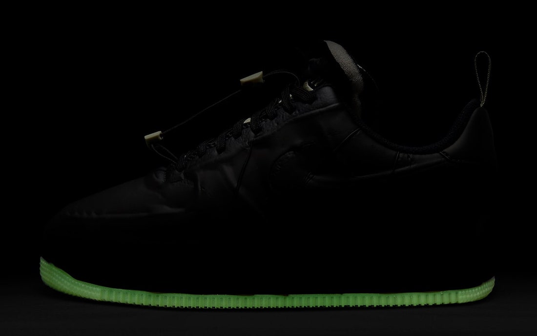 Nike Air Force 1 Low Experimental Black Glow DJ9780-001 Release Date Info