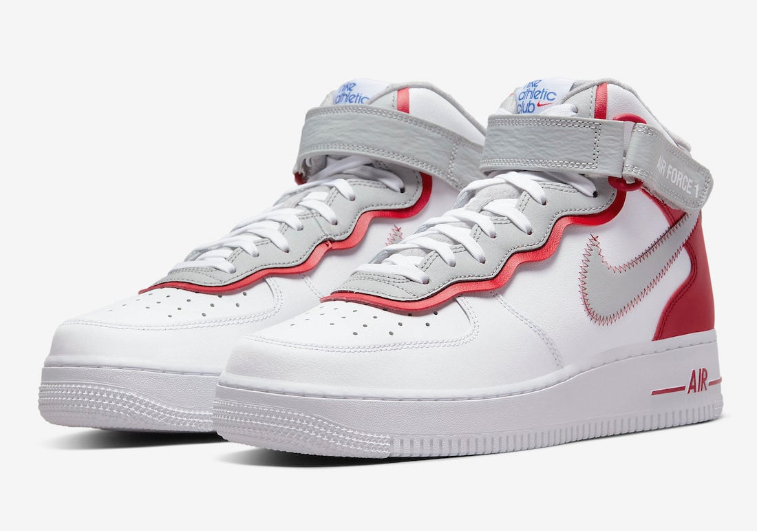 Ciudad Inolvidable tinta Nike Air Force 1 Mid Athletic Club DH7451-100 Release Date Info |  SneakerFiles