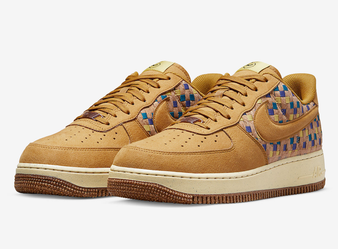 Nike Air Force 1 N7 ‘Woven Cork’ Official Images