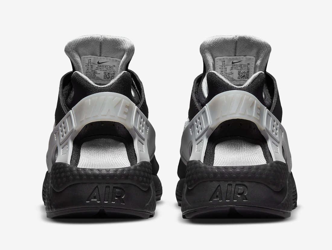 Nike Air Huarache Black Grey Green DR0141-001 Release Date Info