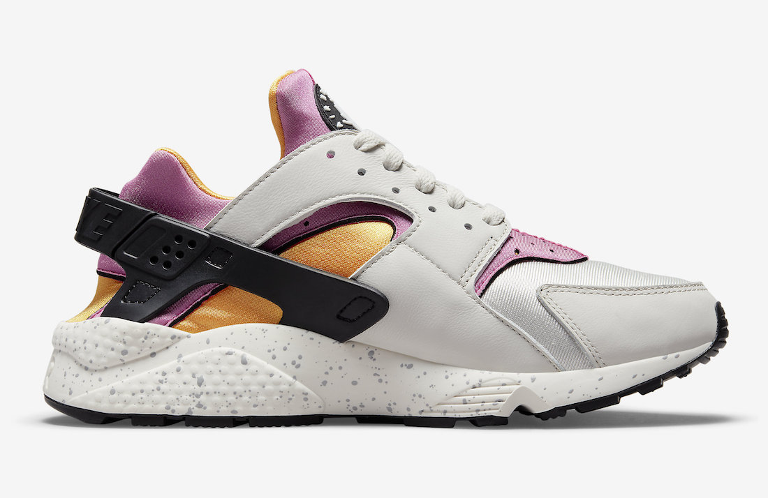 Nike Air Huarache Light Bone Lethal Pink University Gold DD1068-003 Release Date Info