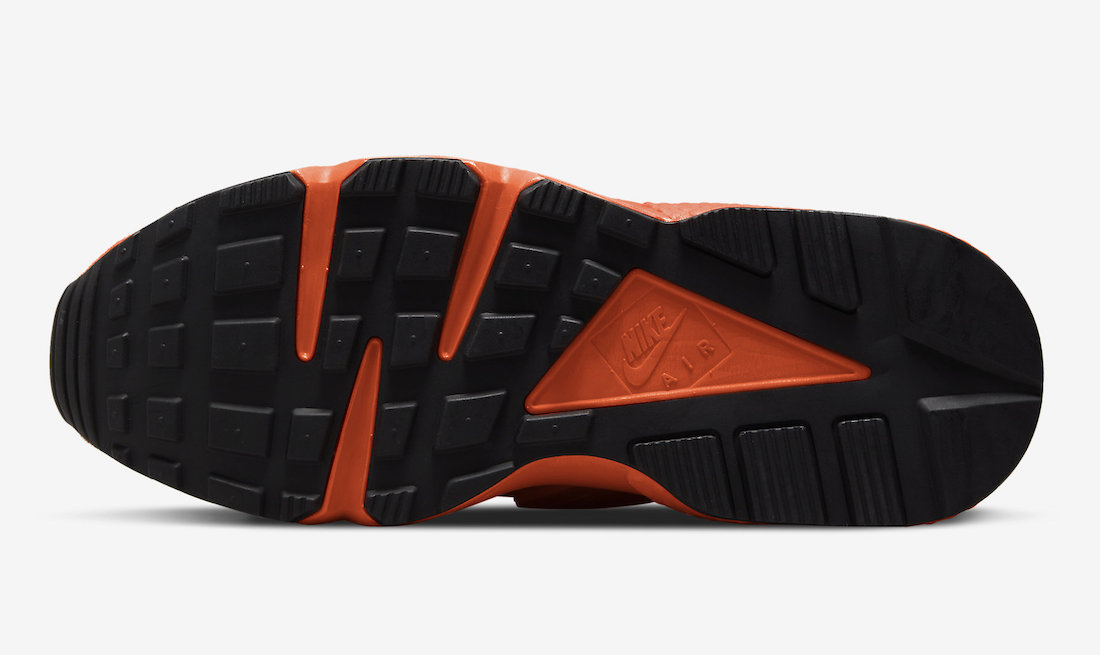Nike Air Huarache Orange Black DQ8589-800 Release Date Info