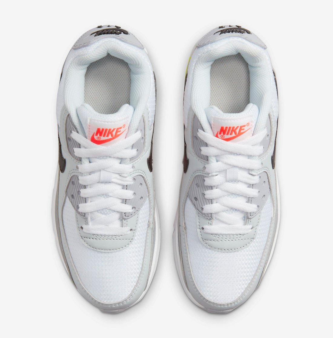 Nike Air Max 90 GS White Orange Volt DR8924-001 Release Date Info