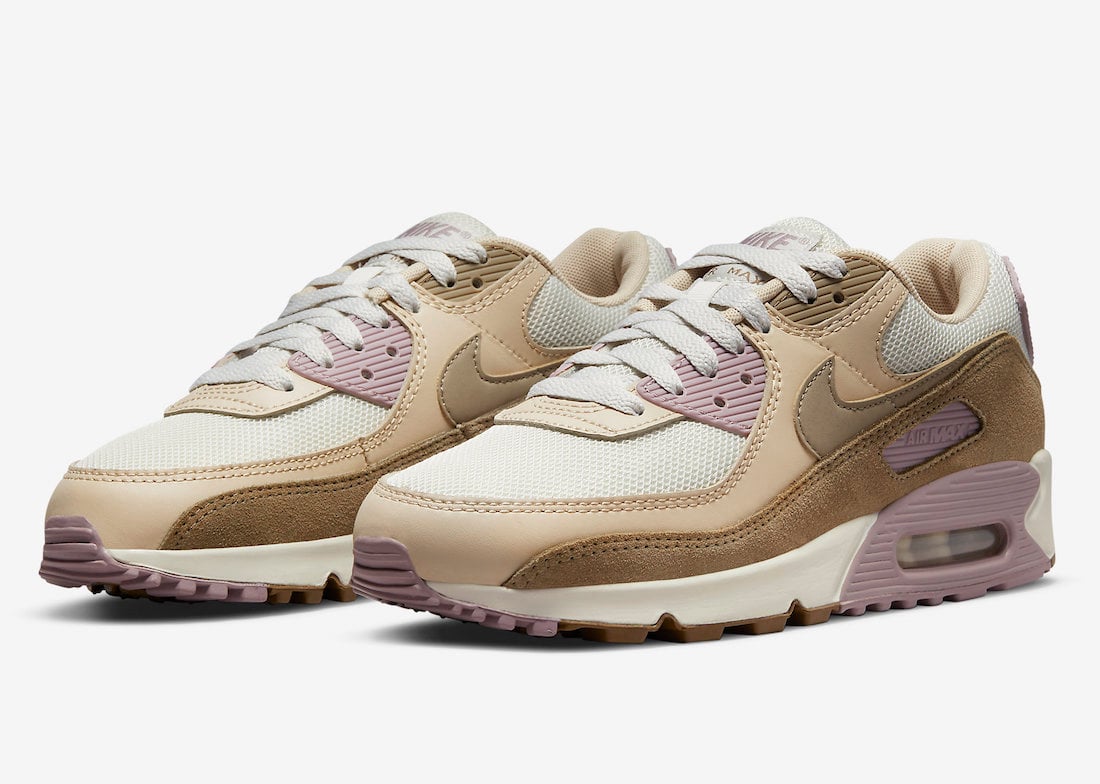 Nike Air Max 90 Highlighted in shades of Brown and Pink