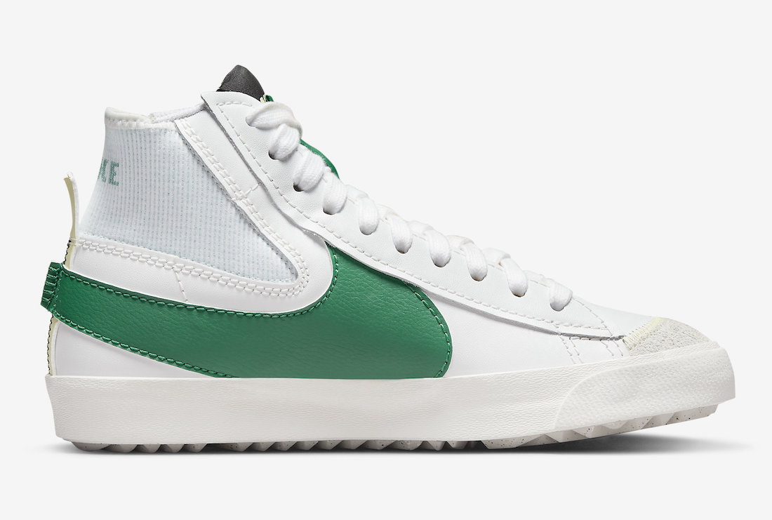 Nike Blazer Mid 77 Jumbo White Green DR8595-100 Release Date Info