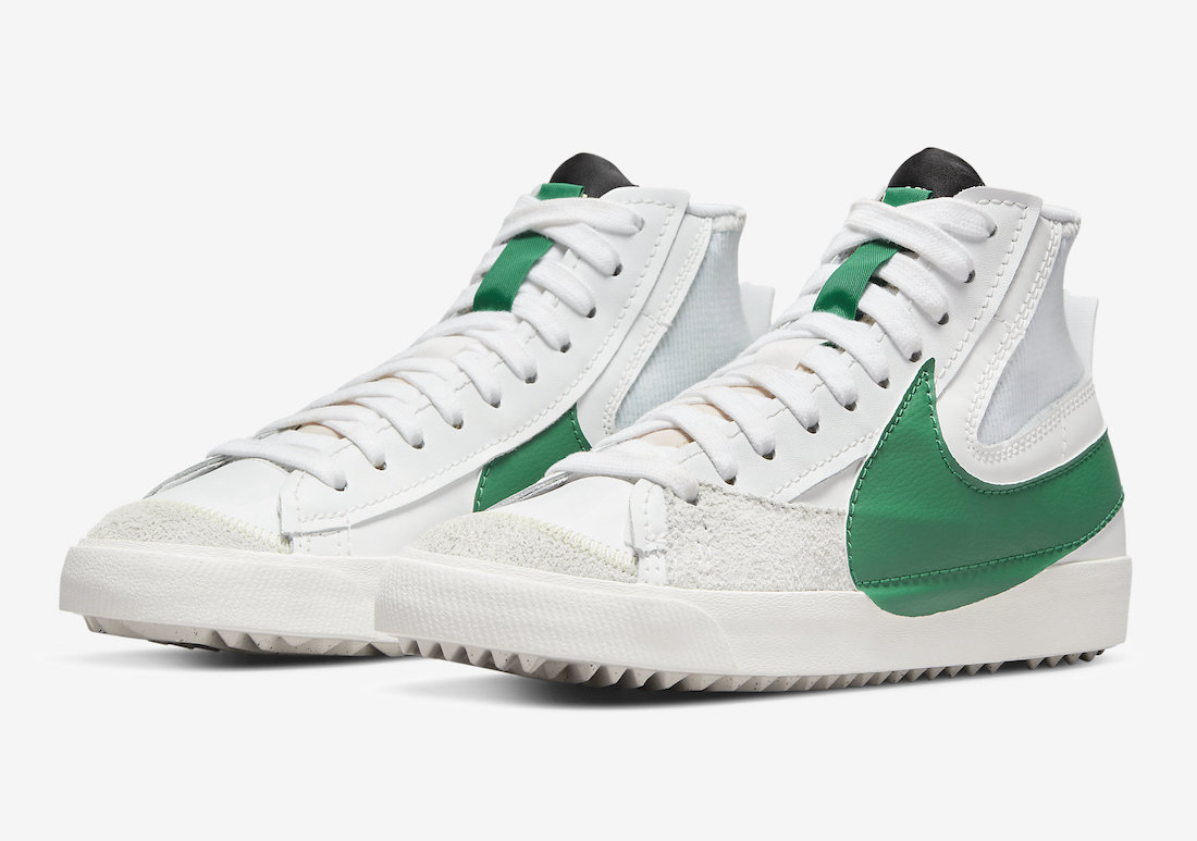 Nike Blazer Mid 77 Jumbo White Green DR8595-100 Release Date Info