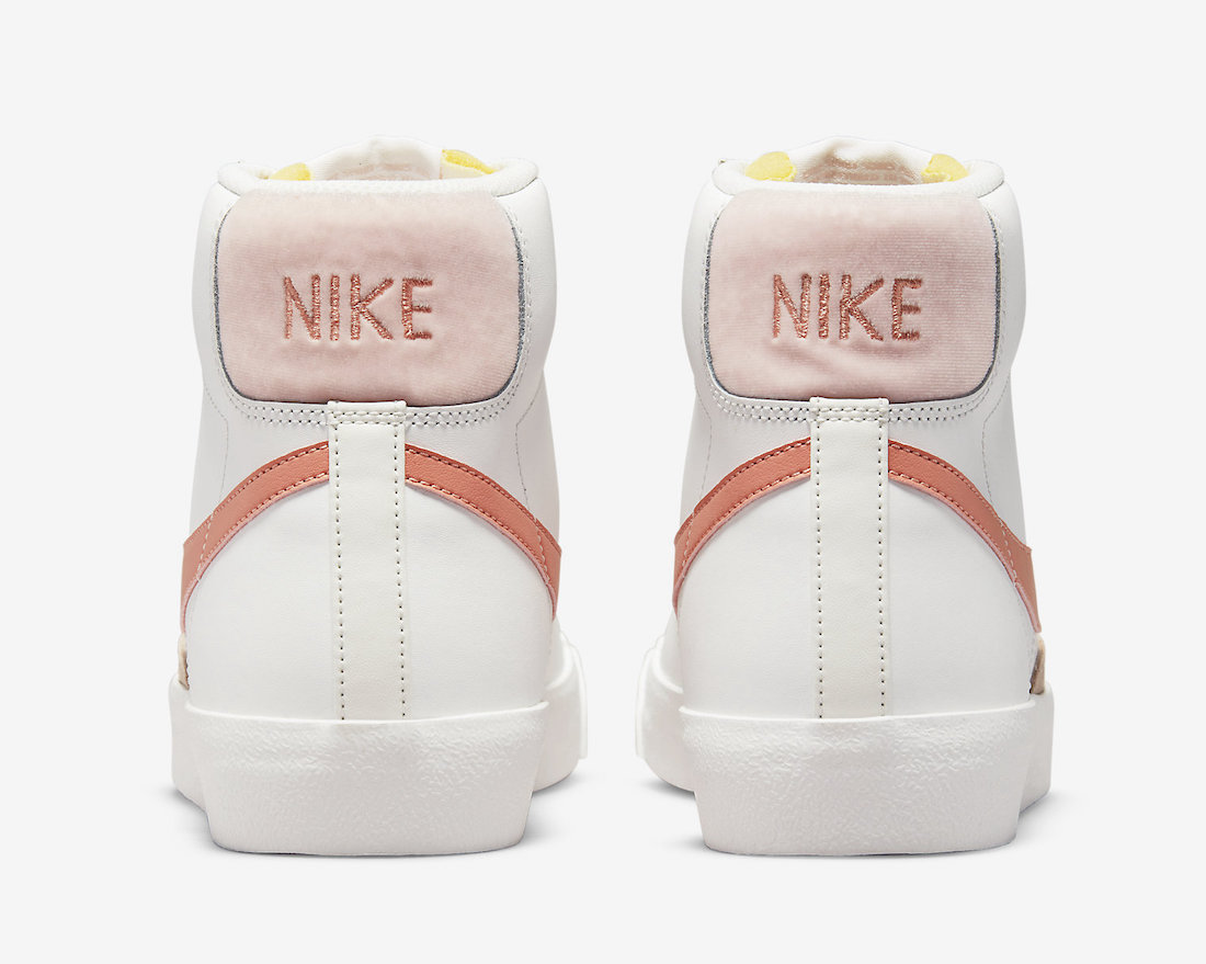 Nike Blazer Mid 77 Lea Light Madder Root DR7876-100 Release Date Info